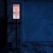 Bilingual No Parking Aluminum Sign (Diamond Reflective)