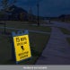 15 MPH Speed Limit, Watch For Children Corflute Sign (Reflective)