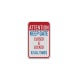 Keep Gate Closed & Locked Decal (EGR Reflective)