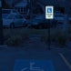 Handicap Parking Only Aluminum Sign (Diamond Reflective)