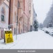 Parking Lot May Be Slippery Corflute Sign (Non Reflective)
