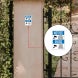 Bilingual OSHA 24 Hours Surveillance Decal (Non Reflective)