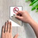 Washington No Smoking Decal (Non Reflective)