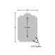 Hidden & Visible Cameras Aluminum Sign (HIP Reflective)