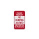 Private Property, No Dumping Aluminum Sign (Diamond Reflective)