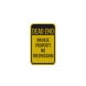 Dead End No Trespassing Sign Aluminum Sign (HIP Reflective)
