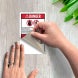 ANSI Bilingual Danger Warning Decal (Non Reflective)