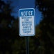 Management Not Responsible For Theft Aluminum Sign (HIP Reflective)