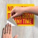 No Smoking In This Room Decal (Non Reflective)