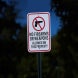 No Firearms Or Weapons Aluminum Sign (Diamond Reflective)