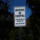 Warning No Dumping Aluminum Sign (HIP Reflective)