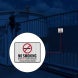 California No Smoking Aluminum Sign (EGR Reflective)