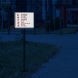 Bilingual No Skateboarding Aluminum Sign (Diamond Reflective)