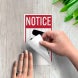All Activities Monitored By Video Camera Decal (Non Reflective)