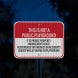 Not A Public Playground Aluminum Sign (HIP Reflective)