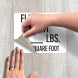 Floor Load Limit Decal (Non Reflective)