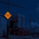 Construction Entrance Aluminum Sign (EGR Reflective)