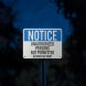 Unauthorized Persons Not Permitted Aluminum Sign (EGR Reflective)