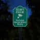 Custom CCTV Surveillance Aluminum Sign (HIP Reflective)