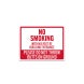Do Not Smoke Decal (Non Reflective)