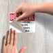 Be Careful Slippery Conditions Decal (Non Reflective)