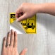 Bilingual Forklift Traffic Decal (Non Reflective)