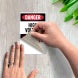 Bilingual High Voltage Warning Decal (Non Reflective)