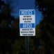 Bilingual No Food Or Drink Beyond This Point Aluminum Sign (EGR Reflective)