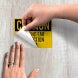 OSHA PPE Eye Ear Protection Area Decal (EGR Reflective)