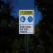 ANSI Shoes & Vests Required Aluminum Sign (EGR Reflective)