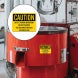 Safety Training Mandatory Do Not Operate Decal (Non Reflective)