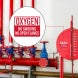 Oxygen No Smoking, No Open Flames Decal (Non Reflective)