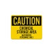 Chemical Storage Area Authorized Personnel Only Decal (Non Reflective)