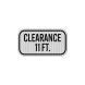 Low Clearance 11 Ft Aluminum Sign (HIP Reflective)