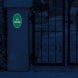 No Parking Oval Aluminum Sign (HIP Reflective)