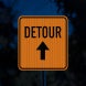 Detour Road Aluminum Sign (HIP Reflective)