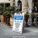 Social Distancing Saves Lives Corflute Sign (Non Reflective)