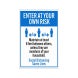 Social Distancing Saves Lives Corflute Sign (Reflective)