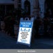 Social Distancing Saves Lives Corflute Sign (Reflective)