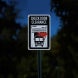Low Clearance, Check Door Aluminum Sign (EGR Reflective)