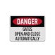 OSHA Danger Aluminum Sign (Diamond Reflective)