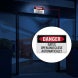 OSHA Danger Aluminum Sign (Diamond Reflective)