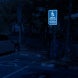 Bilingual Handicapped Reserved Parking Aluminum Sign (EGR Reflective)