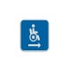 Handicap Symbol Aluminum Sign (EGR Reflective)
