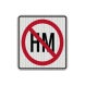 MUTCD Compliant Truck Route Aluminum Sign (EGR Reflective)