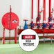 OSHA Danger High Pressure Decal (Non Reflective)