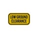 Railroad Warning Low Ground Clearance Aluminum Sign (HIP Reflective)