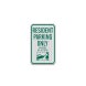 Parking Reserved Towing Aluminum Sign (EGR Reflective)