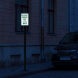 Parking Reserved Towing Aluminum Sign (EGR Reflective)