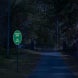 Private Drive No Entry Oval Aluminum Sign (HIP Reflective)